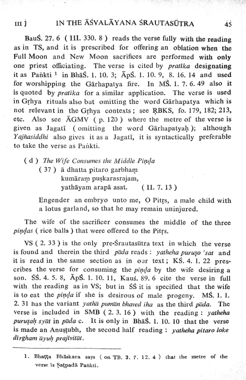 Non-Rigvedic Citations in the Asvalayana Srautasutra